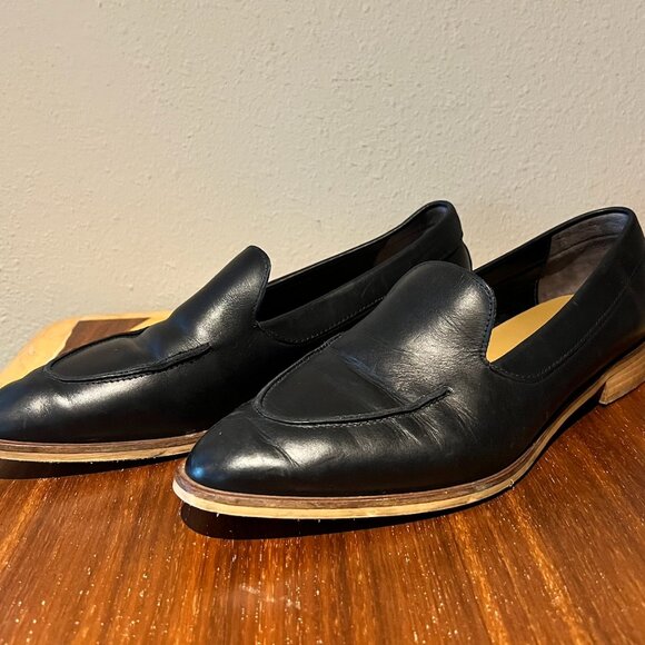 🖤 Everlane Italian Leather Loafers – Size 11 (Fits 10.5) - Picture 3 of 7